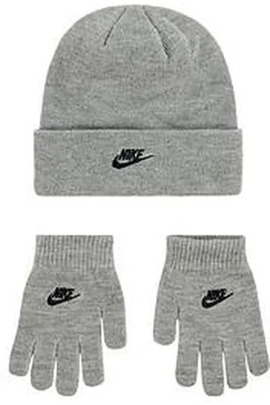Nike Kids Club Beanie/Glove Set - Dark