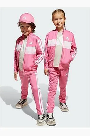 adidas Seasonal Essentials Tiberio 3-Stripes Tricot Track Suit Kids
