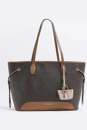 River Island Ri Monogram Shopper Bag