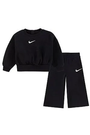 Nike Infants Girls Shine Crew Pant Tracksuit