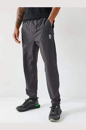 Gym King Mens Fundamental Woven Jogger - Dark Pewter