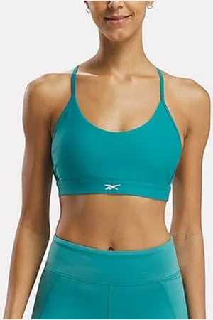 Reebok Womens Training Lux Strappy Medium Support Sports Bra