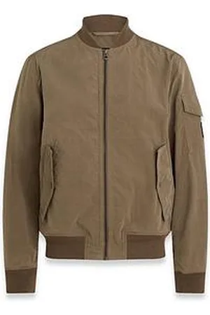Belstaff Freight Washed Nylon Bomber Jacket