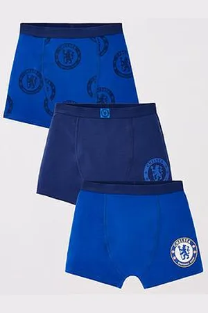 Chelsea Football 3 Pack Boxer Trunks