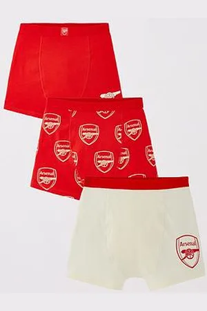 Arsenal FC Football 3 Pack Boxer Trunks