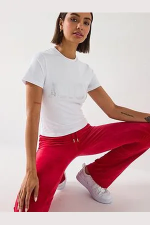 Juicy Couture Impact Diamante Short Sleeve T-Shirt
