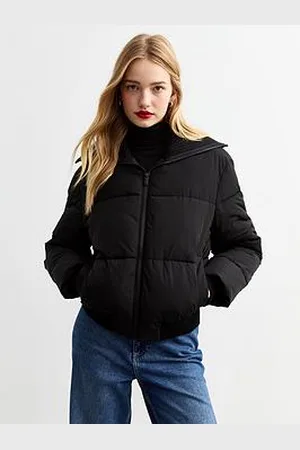 New Look Panelled Puffer Jacket