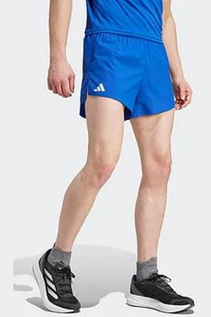 adidas Mens Running Adizero Shorts - Blue