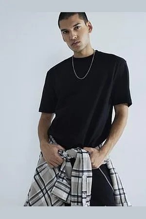 River Island Regular Fit Short Sleeve T-Shirts 3Pk