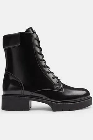 Coach Leighton Leather Boots