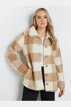 Long Tall Sally Check Fleece Jacket