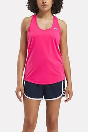 Reebok Womens Training Id Train Mesh Back Tank