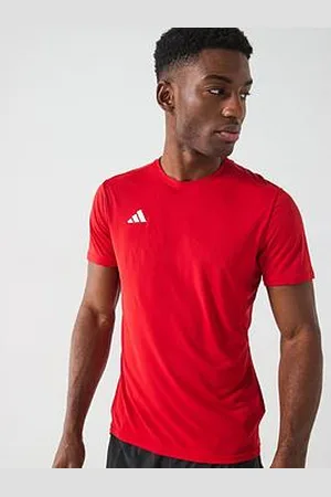 adidas Mens Running Adizero T-Shirt - Red