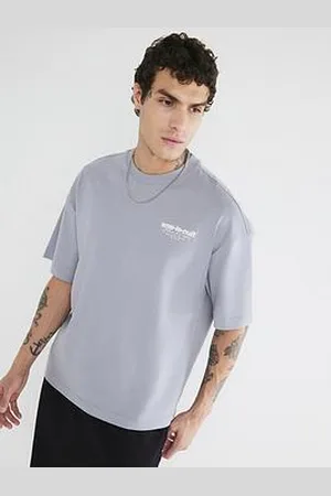 River Island Oversized Ame Le Nuit Back Print T-Shirt