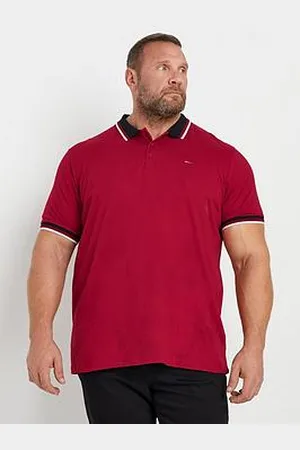 BAD RHINO Big & Tall Cut & Sew Polo Shirt