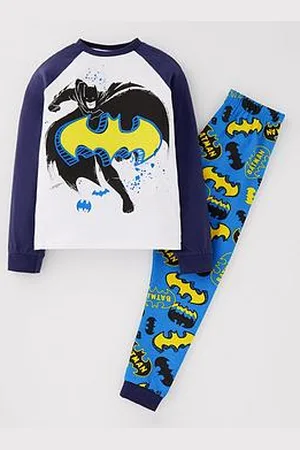 Batman Raglan Long Sleeve Pyjamas