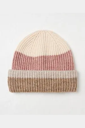 Fat Face Colourblock Beanie Hat