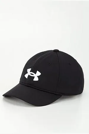 Under Armour Boys Blitzing Adjustable Cap - Black/White