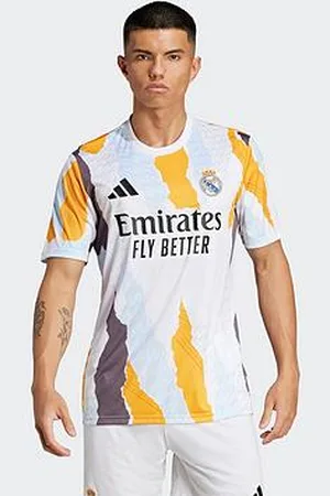 adidas Mens Real Madrid Pre Match Shirt - Multi