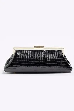 River Island Structured Clutch Bag