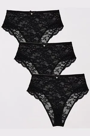 Boux Avenue Monica Pack Of 3 High Waisted Briefs