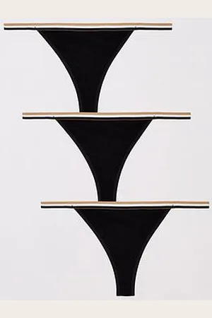 HUGO BOSS 3 Pack Of String Lace Thongs