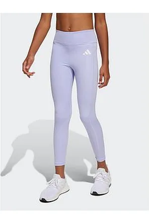 adidas Junior Girls Training Optime Fav Tights - Purple