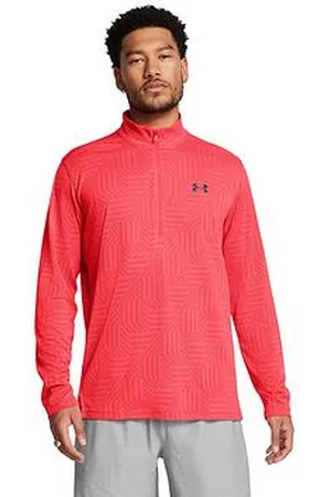 Under Armour Mens Training Tech Vent Geotessa 1/2 Zip
