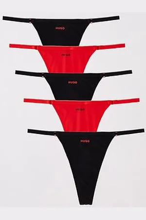HUGO BOSS 5 Pack Thong Gift Set - Multi