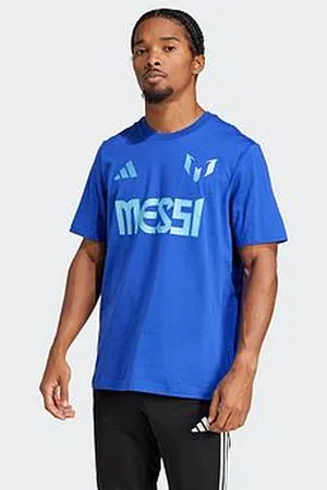 adidas Mens Messi Name And Number Tee