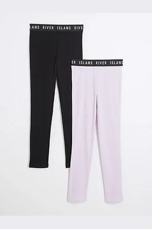 River Island Girls Ri Waistband Leggings