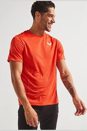 CASTORE Mens Training Apex Enginee Knit Short Sleeve T-Shirt