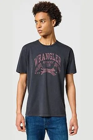 Wrangler Large Chest Logo Vintage Graphic T-Shirt