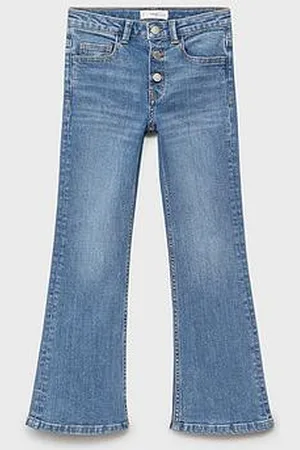 MANGO Girls Flare Jeans