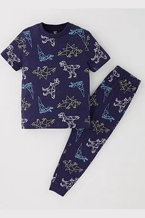 Everyday Basic Boys Dinosaur Short Sleeve / Long Length Pyjama