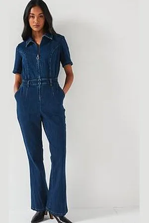 Very Stretch Denim Jumpsuit