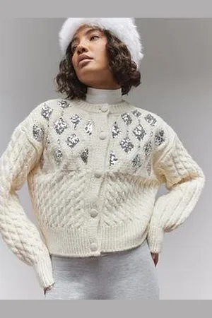 River Island Bubble Embellished Cardigan