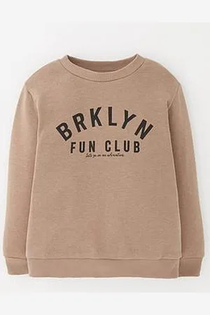 Everyday Basic Boys Brooklyn Print Sweatshirt