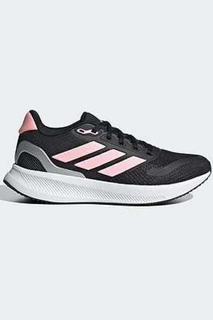 adidas Girls Junior Runfalcon 5 Trainers - Black/Pink