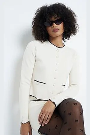 River Island Clean Military Cardigan