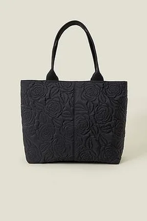 Accessorize Nylon Quilted Tote Bag