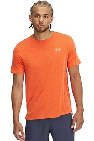 Under Armour Mens Running Launch Camo T-Shirt - Red