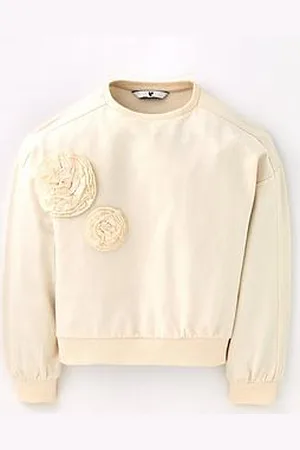 Very Girls Flower Detail Sweatshirt