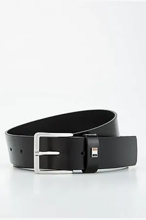 HUGO BOSS Ther Corporate Flag 3.5Cm Leather Belt