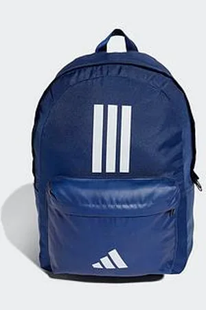 adidas Unisex Classic Back-To-School 3-Stripe Backpack - Blue