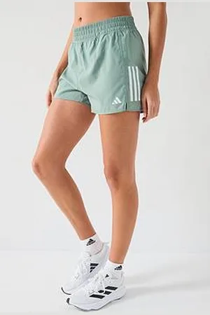 adidas Womens Running Own The Run 4 Inch Shorts - Green