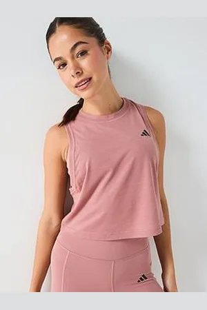 adidas Womens Train Essentials Tank - Brown