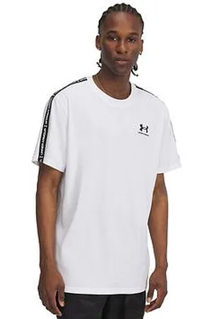 Under Armour Mens Training Icon Heavyweight Taping T-Shirt - White