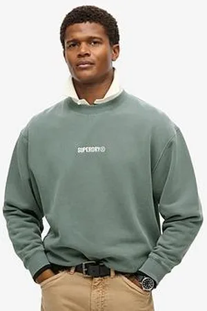 Superdry Micro Logo Graphic Crew Sweat Top
