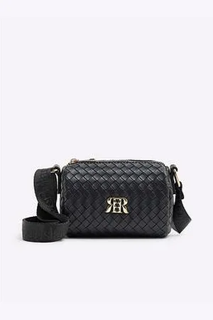 River Island Girls Weave Cross Body Bag